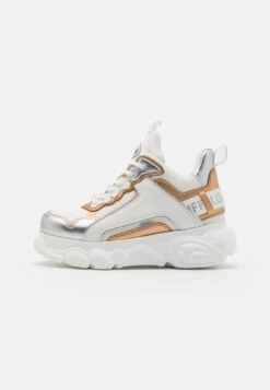 Buffalo Chai - Trainers - White/Silver/Gold 9 Buffalo Chai - Trainers - White/Silver/Gold -Fashion Shoe Store 0552821676534fba9bbfcae782a96e90