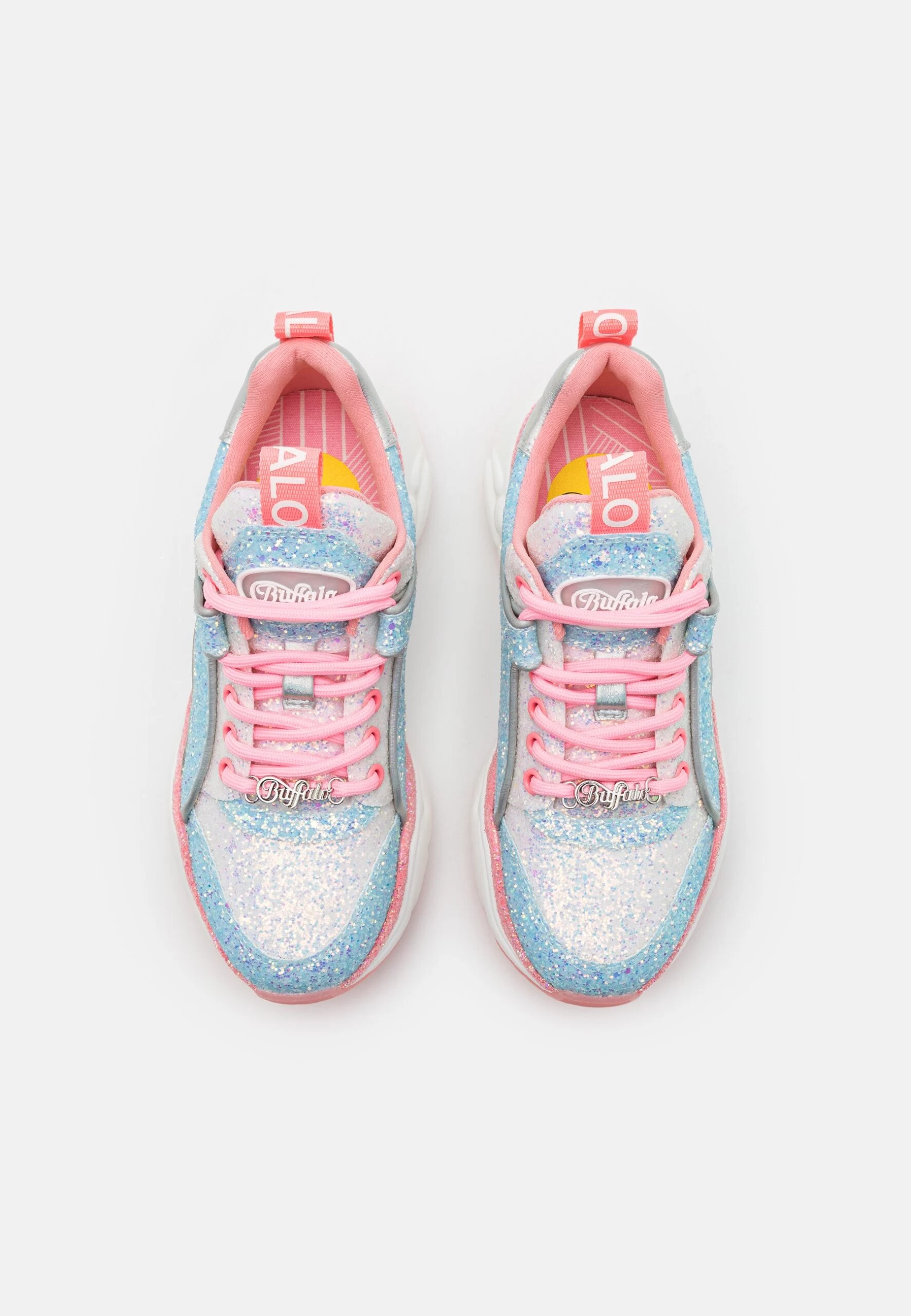 Buffalo Binary - Trainers - Blue/Pink 8 Buffalo Binary - Trainers - Blue/Pink - Image 6