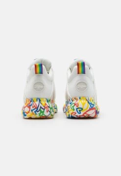 Buffalo Corin Hearts - Trainers - White -Fashion Shoe Store 0d627ce6823b49be9c133cb8b2a1dbf2