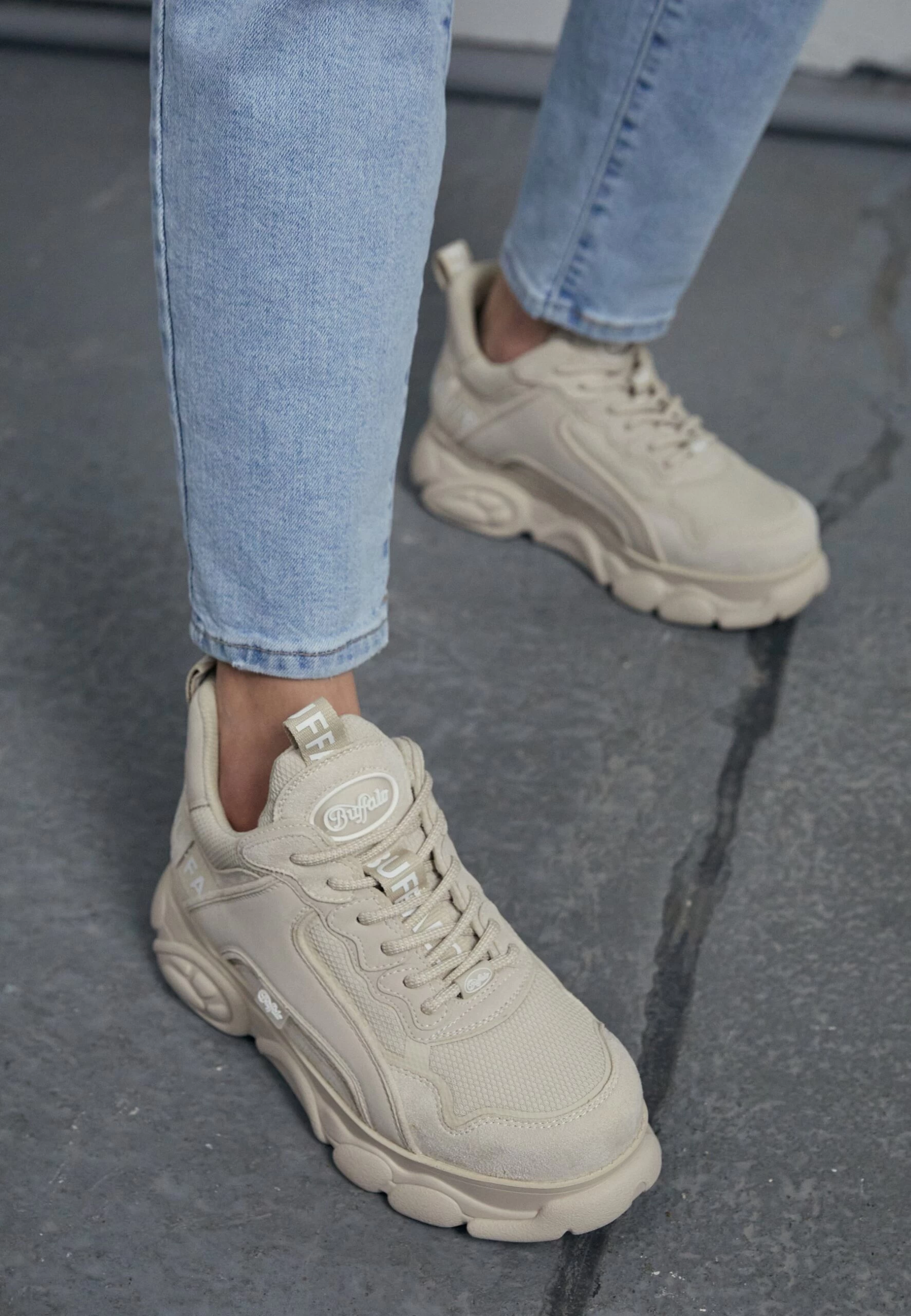 Buffalo Vegan Chai - Trainers - Cream 4 Buffalo Vegan Chai - Trainers - Cream - Image 2