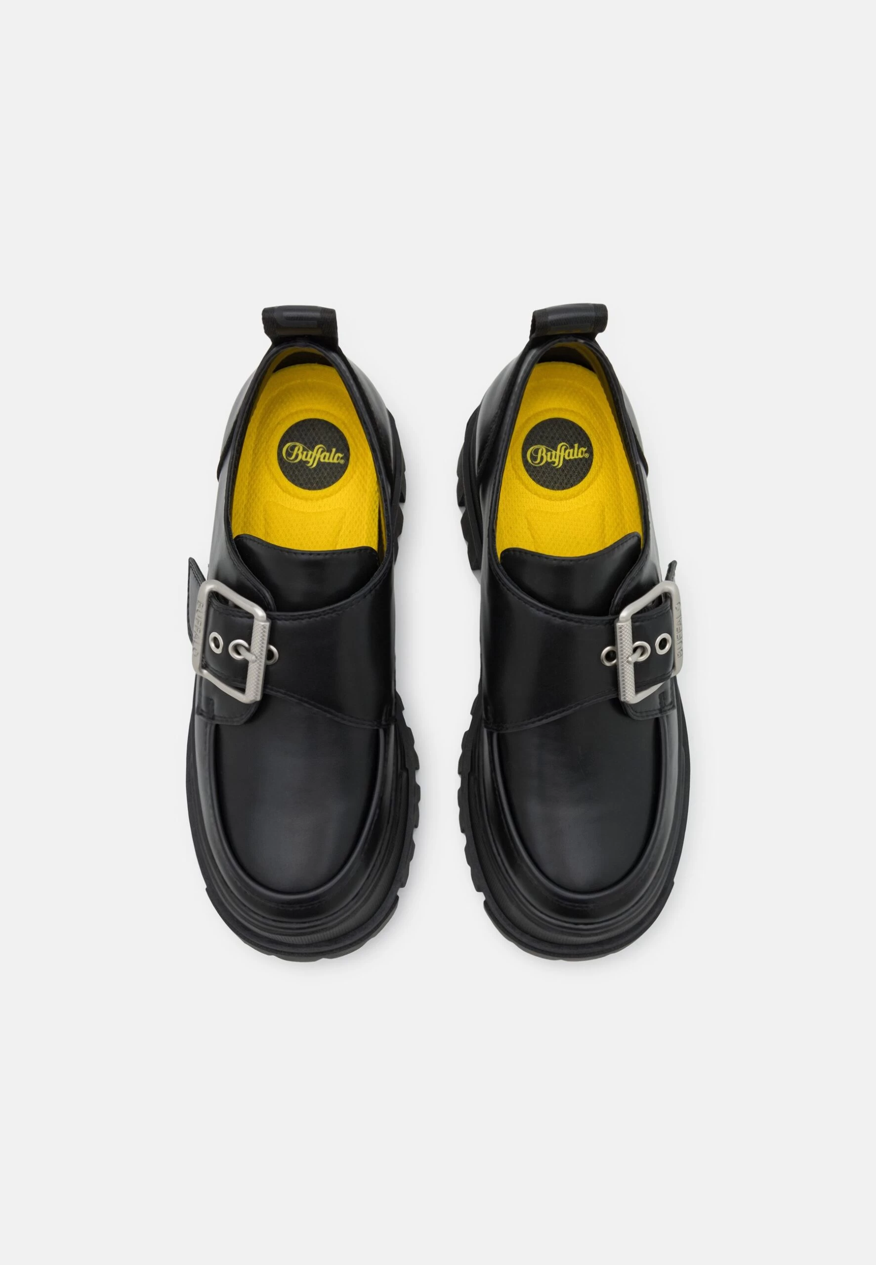 Buffalo Aspha Monk - Slip-Ons - Black 7 Buffalo Aspha Monk - Slip-Ons - Black - Image 6