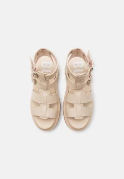 Buffalo Flora Fisher - Platform Sandals - Cream -Fashion Shoe Store 13be70b9e75f401287e89828b56cb678