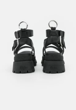 Buffalo Vegan Rude Up - Platform Sandals - Black 11 Buffalo Vegan Rude Up - Platform Sandals - Black -Fashion Shoe Store 15cb04fad4dd4678ac59568e228a824b