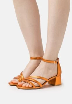 Buffalo Grace - Sandals - Orange Metallic