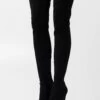 Buffalo Vegan Marjorie - Over-The-Knee Boots - Black 1 Buffalo Vegan Marjorie - Over-The-Knee Boots - Black -Fashion Shoe Store 21035a5e472048e2935899c40045c031