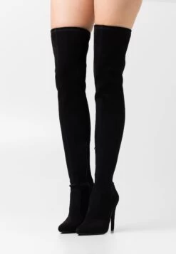 Buffalo Vegan Marjorie - Over-The-Knee Boots - Black