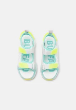 Buffalo Binary Track - Platform Sandals - White Neon -Fashion Shoe Store 2109a38b20a543c9bd70892007b676f6