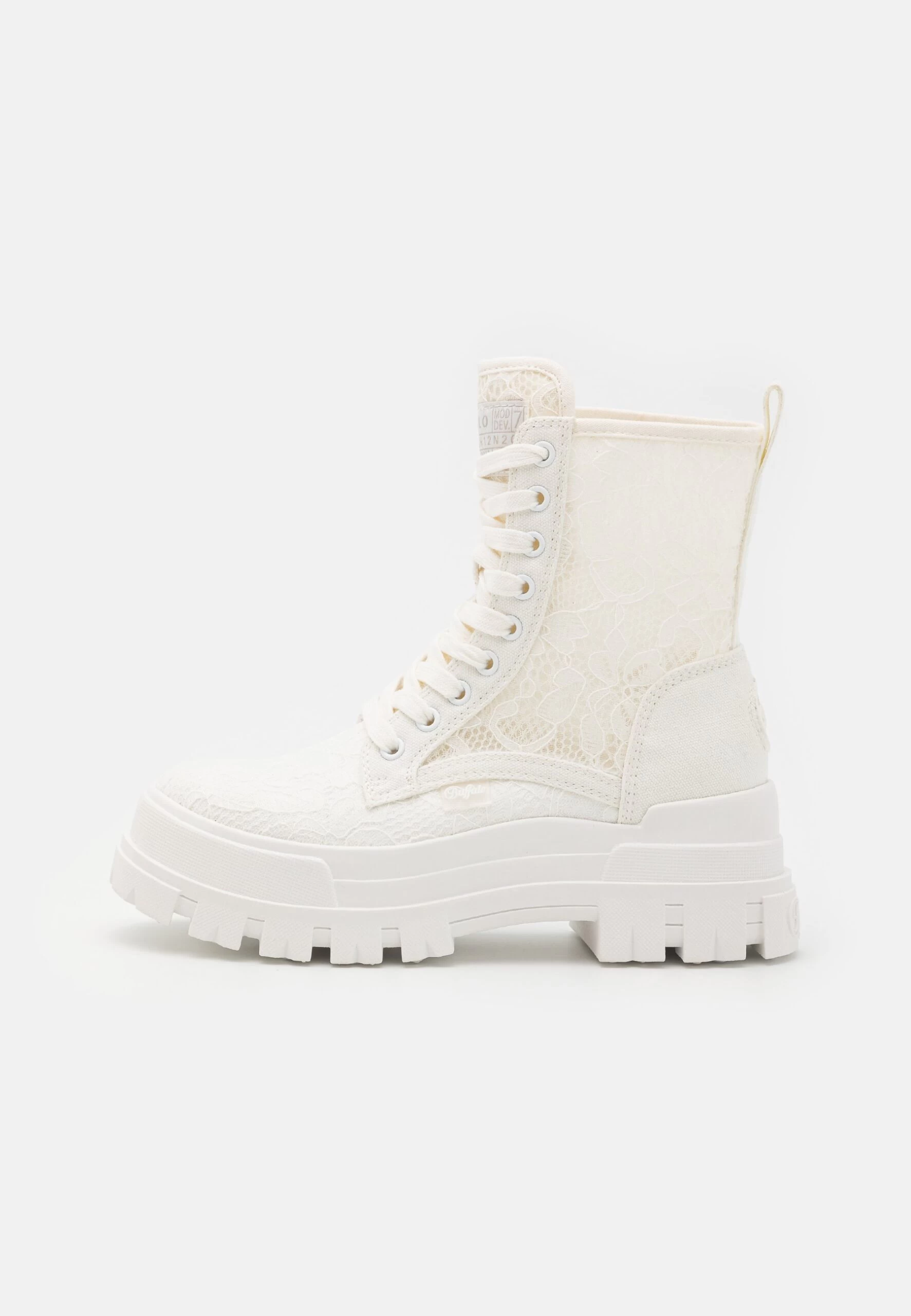 Buffalo Aspha- Platform Ankle Boots - White 4 Buffalo Aspha- Platform Ankle Boots - White - Image 2