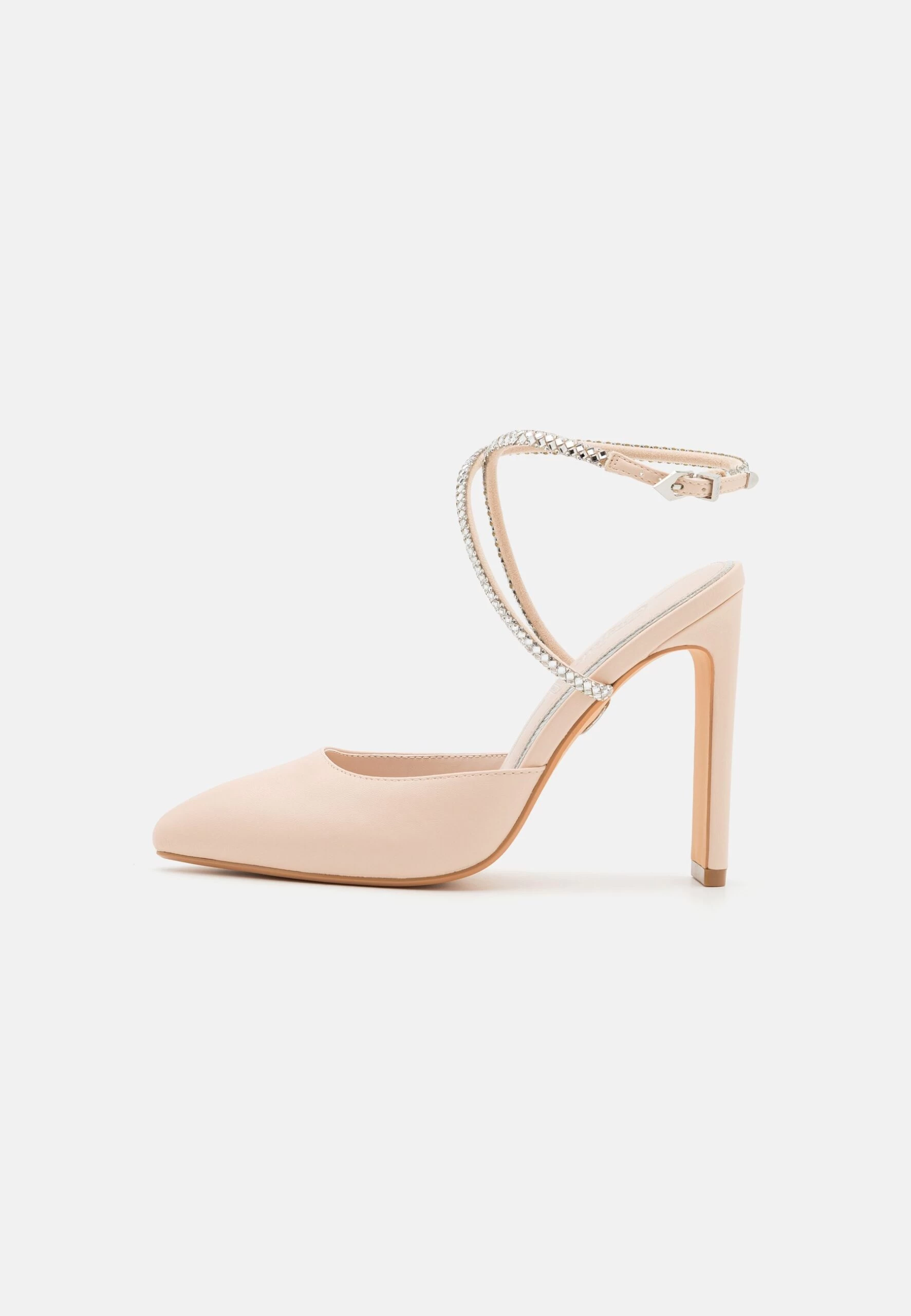 Buffalo Vegan Jolie Queen - Classic Heels - Cream 4 Buffalo Vegan Jolie Queen - Classic Heels - Cream - Image 2