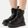 Buffalo Shade Zip Mid - Platform Ankle Boots - Black 1 Buffalo Shade Zip Mid - Platform Ankle Boots - Black -Fashion Shoe Store 23b80984ae0a4a74a4679e6c5cafb019