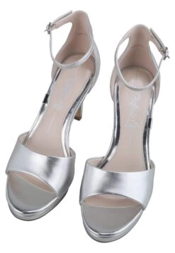 Buffalo Ronja - High Heeled Sandals - Silber -Fashion Shoe Store 24dd3948f1ff4c68b780f63775383c9e