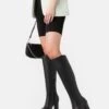 Buffalo Vegan Zoe Boot - High Heeled Boots - Black