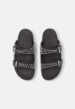 Buffalo Eve Stud - Mules - Black -Fashion Shoe Store 2f6b50a50f984bf1b8f924a02a28d90d