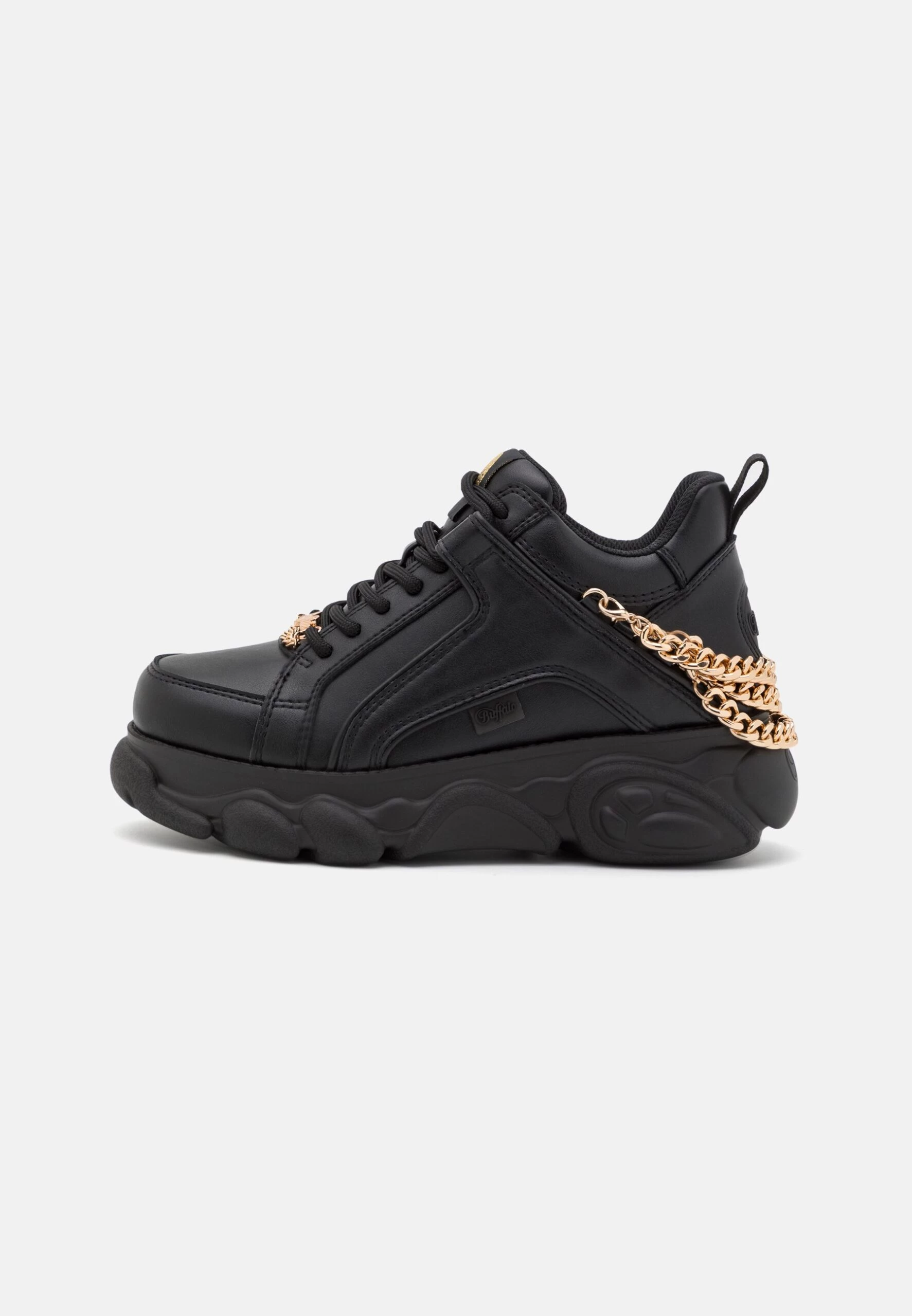 Buffalo Corin Chain- Trainers - Black/Gold 4 Buffalo Corin Chain- Trainers - Black/Gold - Image 2