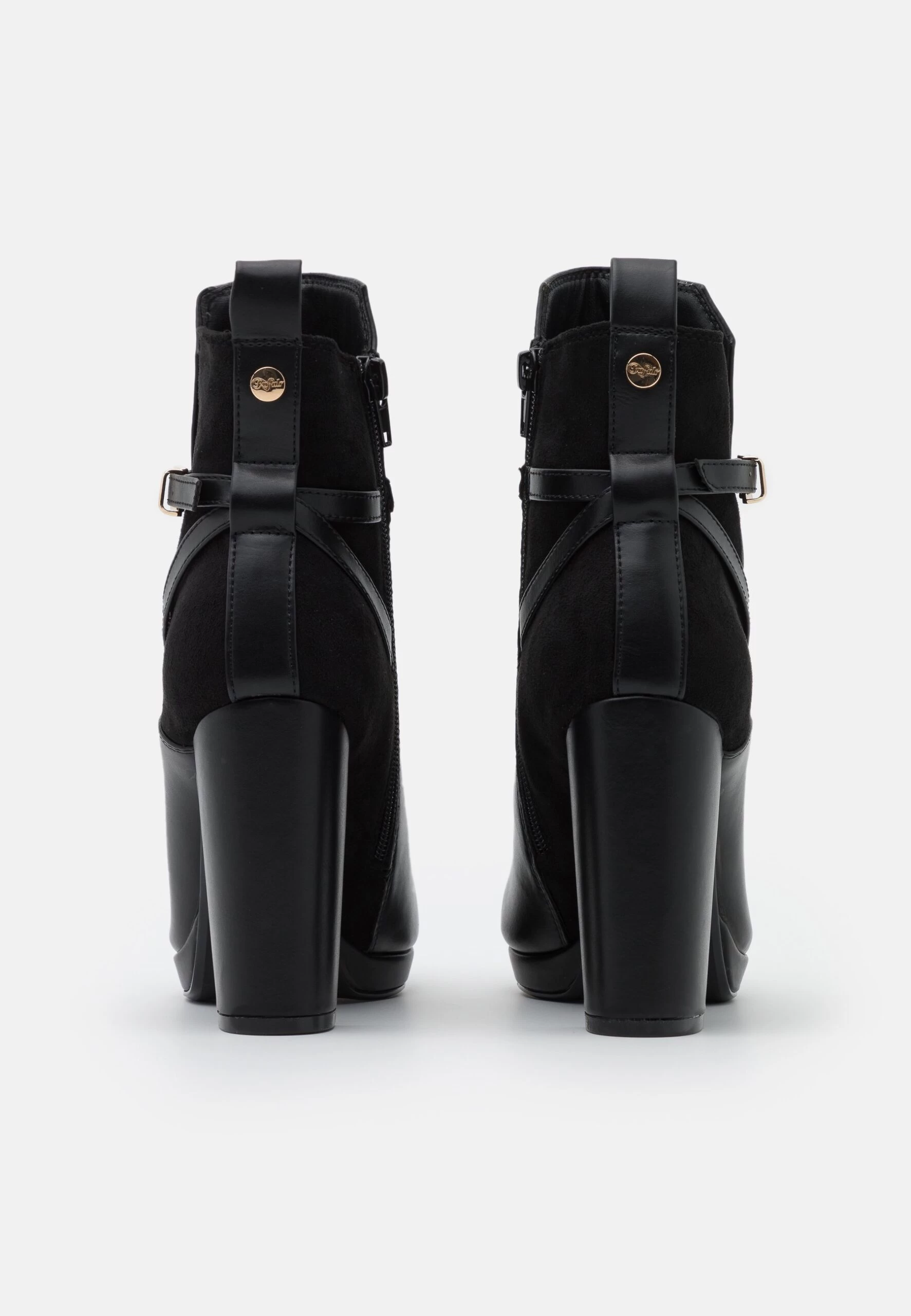 Buffalo Mariela - High Heeled Ankle Boots - Black 6 Buffalo Mariela - High Heeled Ankle Boots - Black - Image 4