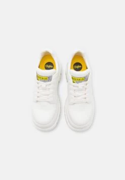 Buffalo Vegan Aspha- Casual Lace-Ups - White 13 Buffalo Vegan Aspha- Casual Lace-Ups - White -Fashion Shoe Store 3ea73a7c373a4c029b6c89795028a313