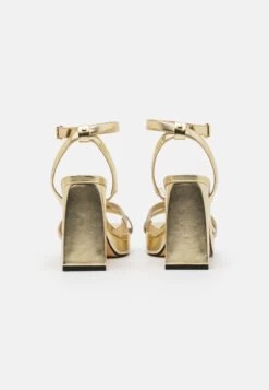 Buffalo Cherry Glam Vegan - High Heeled Sandals - Gold 11 Buffalo Cherry Glam Vegan - High Heeled Sandals - Gold -Fashion Shoe Store 42126b10c0bd452cbf092c362e4ca56a