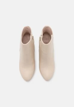 Buffalo Roxana - High Heeled Ankle Boots - Cream -Fashion Shoe Store 4624c8debd14480a8675c1434b125bca