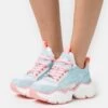 Buffalo Binary - Trainers - Blue/Pink 2 Buffalo Binary - Trainers - Blue/Pink -Fashion Shoe Store 49813e0b61ca4048bffe0b10a1870545