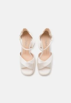 Buffalo Bonny Cross - High Heeled Sandals - Ivory -Fashion Shoe Store 529eb2cf633d4ec7ab637f12a6dcfb0a