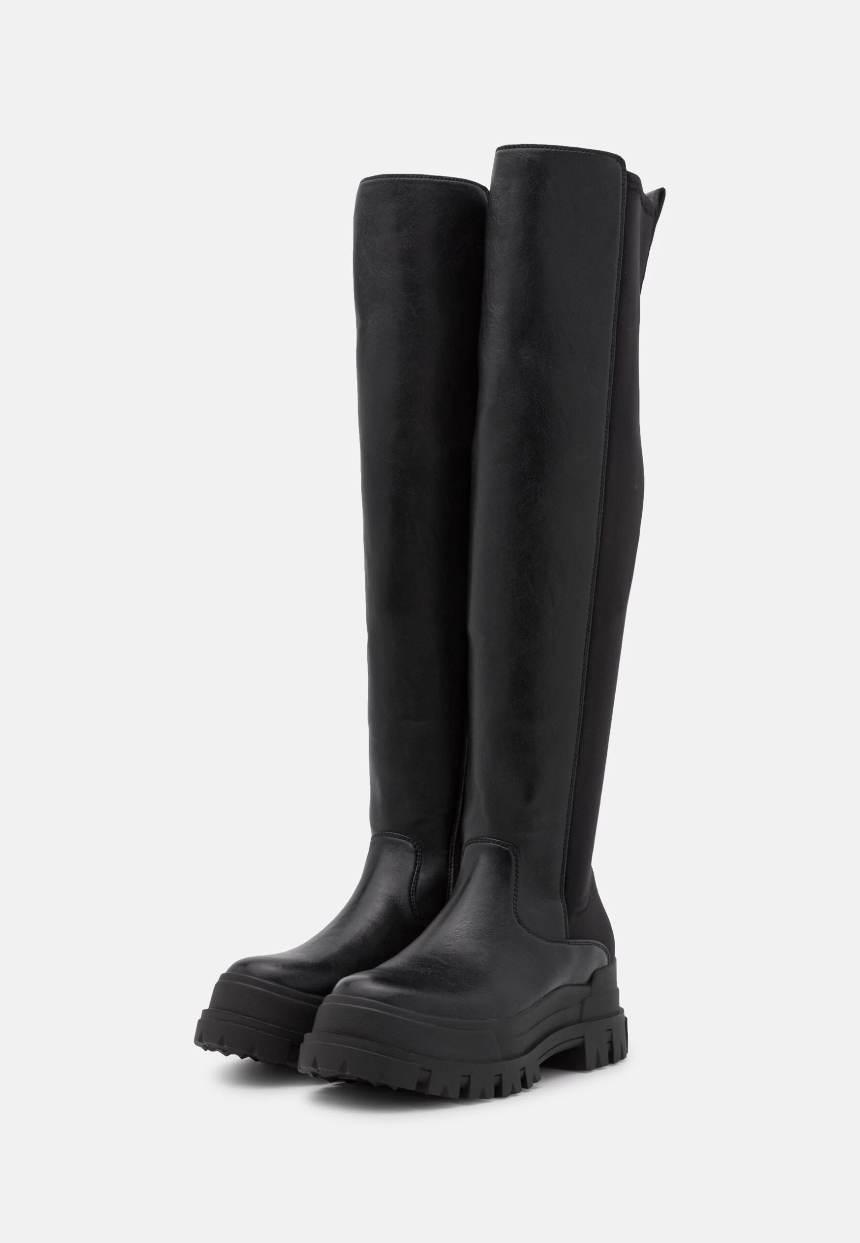 Buffalo Vegan Aspha Over - Platform Boots - Black 4 Buffalo Vegan Aspha Over - Platform Boots - Black - Image 2