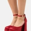 Buffalo May Dorsay - Platform Heels - Red 2 Buffalo May Dorsay - Platform Heels - Red -Fashion Shoe Store 5683f3286a9448bf8683efc0e9bbdd57
