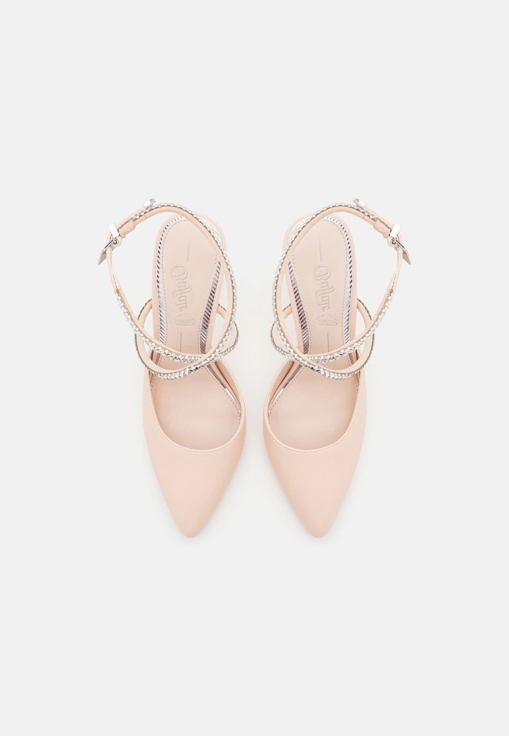 Buffalo Vegan Jolie Queen - Classic Heels - Cream 8 Buffalo Vegan Jolie Queen - Classic Heels - Cream - Image 6