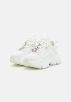 Buffalo Binary Ice- Trainers - White -Fashion Shoe Store 60fcb3c7a72e436f88792365a2b837ca