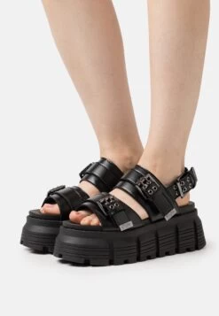 Buffalo Ava - Platform Sandals - Black