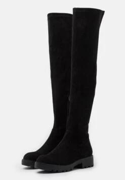 Buffalo Myrna - Over-The-Knee Boots - Black -Fashion Shoe Store 637add3b85ed4bfba0c2a65a87e0e19c