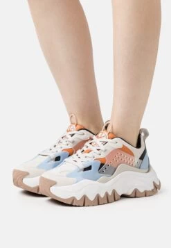 Buffalo Trail One Vegan - Trainers - Beige/Orange/Blue