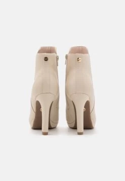 Buffalo Roxana - High Heeled Ankle Boots - Cream -Fashion Shoe Store 6c889030edaa4fedbbd9ce3fbe722ef4