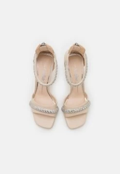 Buffalo Blair Spark Vegan - High Heeled Sandals - Crema -Fashion Shoe Store 6f94a8536d7b41bfa7b6d59a7a5b0e42