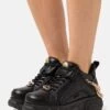 Buffalo Corin Chain- Trainers - Black/Gold 2 Buffalo Corin Chain- Trainers - Black/Gold -Fashion Shoe Store 6fa64f28907347449f733d4334e10300