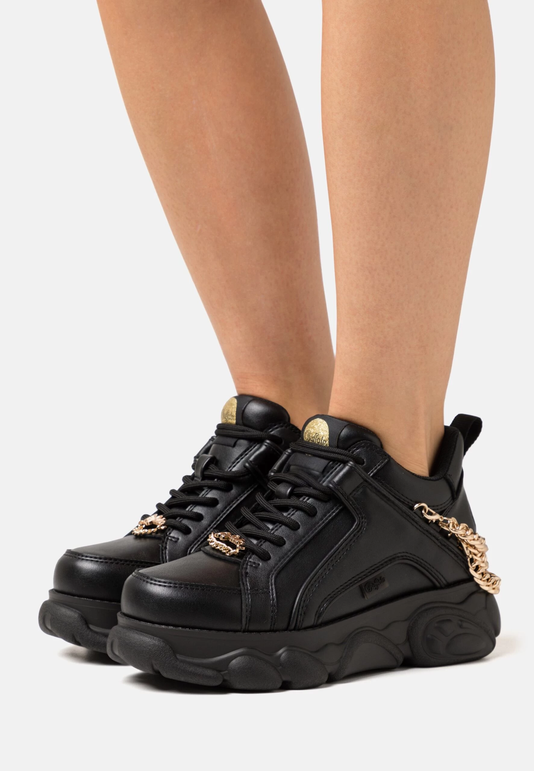 Buffalo Corin Chain- Trainers - Black/Gold 3 Buffalo Corin Chain- Trainers - Black/Gold