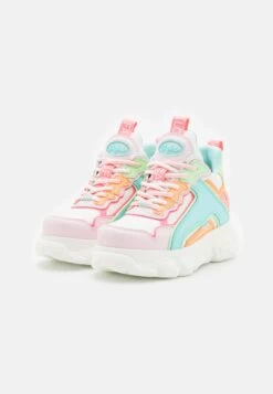 Buffalo Chai - Trainers - Neon Multi-Coloured -Fashion Shoe Store 6fae2e5fa6134a0ab3c3520679ea4678