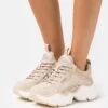 Buffalo Binary - Trainers - Cream -Fashion Shoe Store 7120e70aecaa45979381f12ba5f8ce56