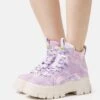 Buffalo Aspha Mid - High-Top Trainers - Lavender