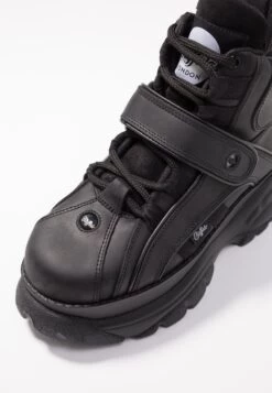 Buffalo High-Top Trainers - Black -Fashion Shoe Store 737ea984649b4cc48847f2dfe7e2ed0c