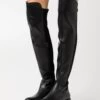 Buffalo Mireya - Over-The-Knee Boots - Black -Fashion Shoe Store 772b068516e44a44883a9b4f6b66b7d2