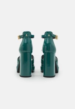 Buffalo May Cross - High Heeled Sandals - Petrol 11 Buffalo May Cross - High Heeled Sandals - Petrol -Fashion Shoe Store 7a4acdbe1222461984a4a2c306a22e28