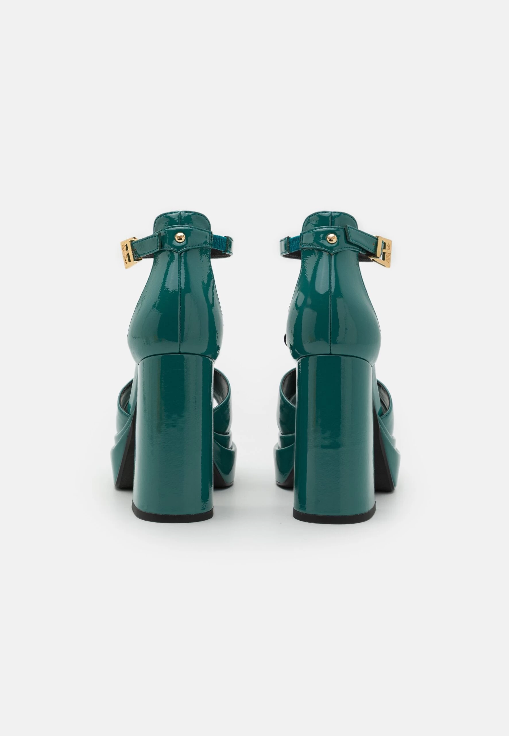 Buffalo May Cross - High Heeled Sandals - Petrol 6 Buffalo May Cross - High Heeled Sandals - Petrol - Image 4