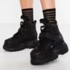 Buffalo High-Top Trainers - Black -Fashion Shoe Store 7c929d80121e46cd81226fba87566fe2