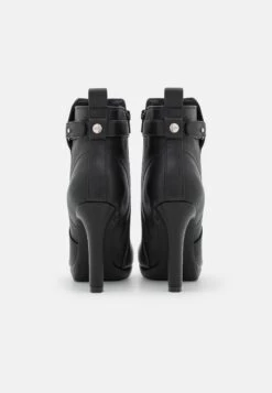 Buffalo Audrina - High Heeled Ankle Boots - Black -Fashion Shoe Store 7eee34d5ed80437abbc33c78a24fca9d