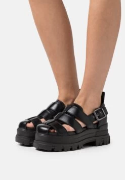 Buffalo Aspha - Platform Sandals - Black