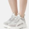 Buffalo Chai - Trainers - Grey/White -Fashion Shoe Store 91b5caa3d4ae46769ce1aea1ba1dc7c2