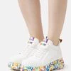 Buffalo Corin Hearts - Trainers - White -Fashion Shoe Store 9683fde210fc400d804fa6ae283d9ada