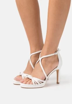 Buffalo Serena Bow Vegan - High Heeled Sandals - White