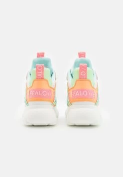 Buffalo Chai - Trainers - Neon Multi-Coloured -Fashion Shoe Store 9893000c64384f478c73822ce3c32aa7