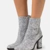 Buffalo Zoe Ankle - Classic Ankle Boots - Silver -Fashion Shoe Store 99d7afea9fb24a809cfaf6c3a18f6a49